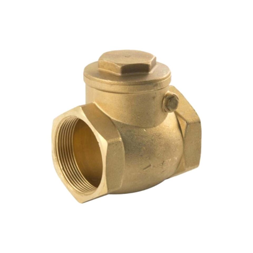Sarı (Pirinç) Çalparalı Çekvalf DN32 1 1/4''