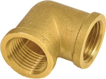 Sarı (Pirinç) 90° Dirsek DN20 3/4''